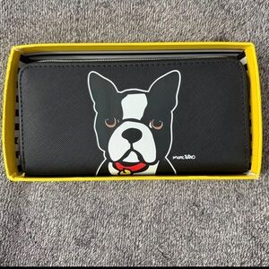 Marc Tetro Black Dog Zippy Wallet